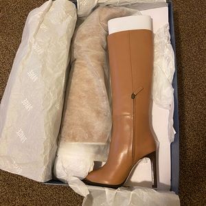 Paige Hannah Leather Boots Size 6